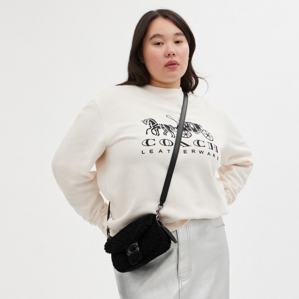 公式】COACH – コーチ | ピロー タビー ショルダー バッグ 18・シアリング