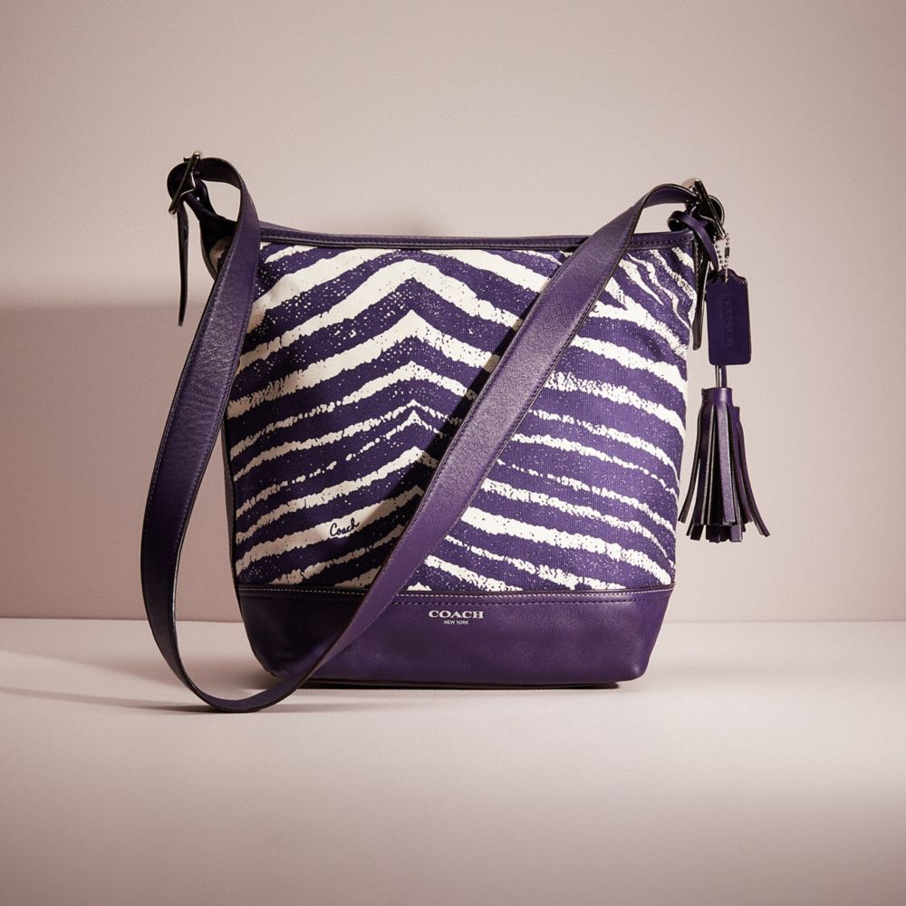 COACH® | Restored Legacy Zebra Print Duffle Bag