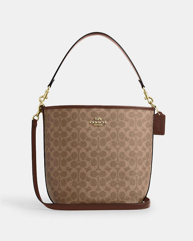 公式】コーチアウトレット | シティ ラージ バケット バッグ