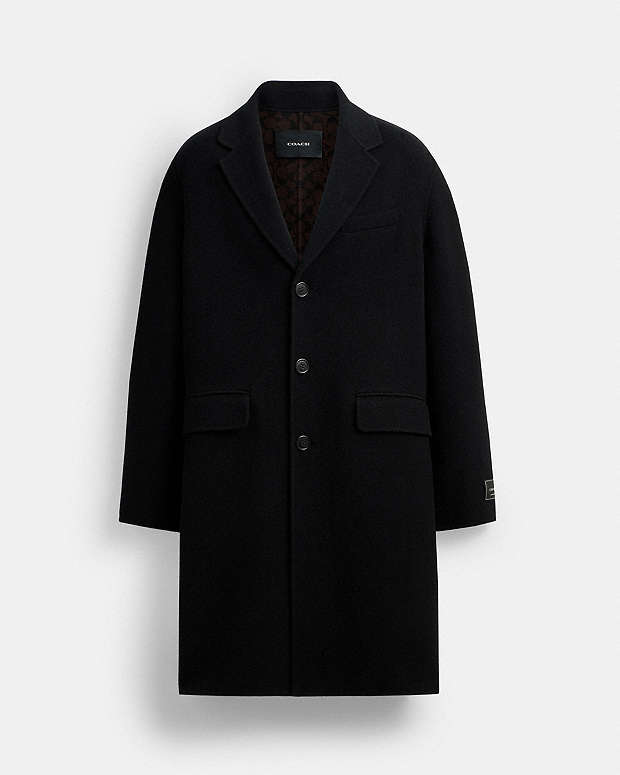 公式】COACH – コーチ | ダブル フェイス ウール コート