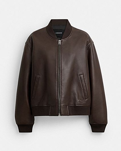 公式】コーチアウトレット | レザー ジャケット