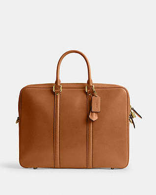 極美品】COACH コーチ ビジネスバッグ ベージュ レザー PC収納可 極美