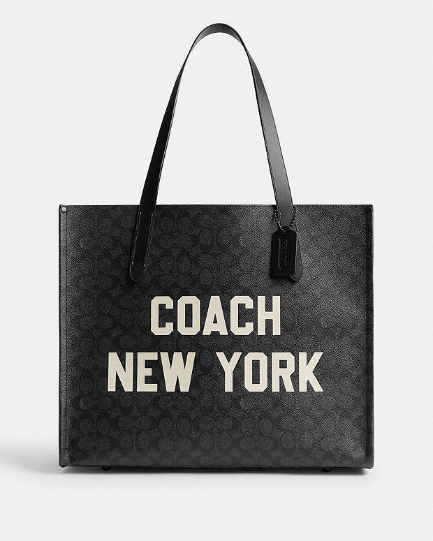 公式】COACH – コーチ | リレー トート バッグ・シグネチャー