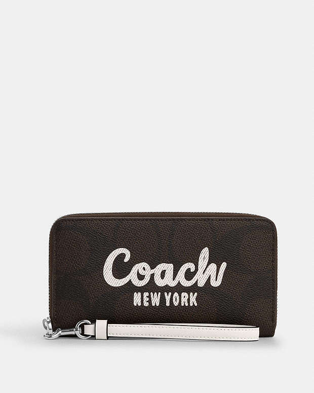 公式】コーチアウトレット | ロング ジップ アラウンド ウォレット