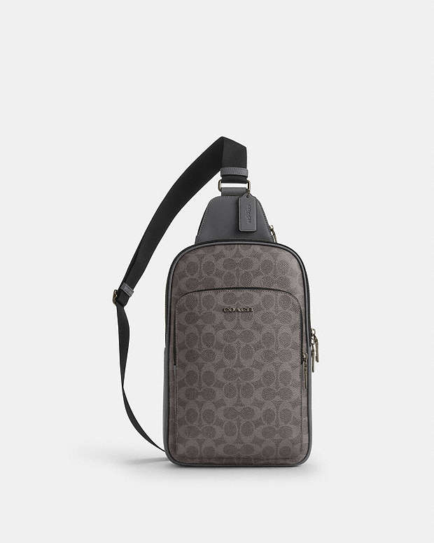 公式】コーチアウトレット | イーサン パック・シグネチャー キャンバス