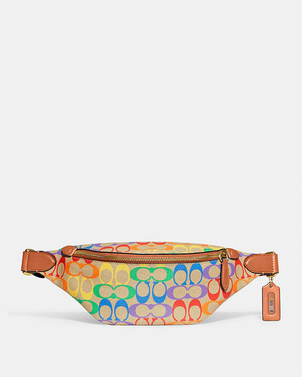 公式】COACH – コーチ | チャーター ベルト バッグ 7 レインボー