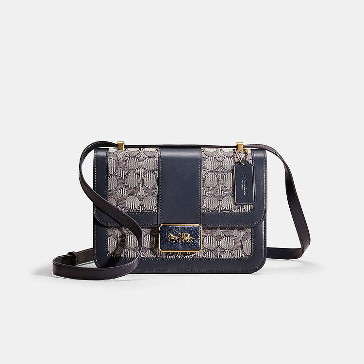 COACH® | Restored Alie Shoulder Bag In Signature Jacquard With