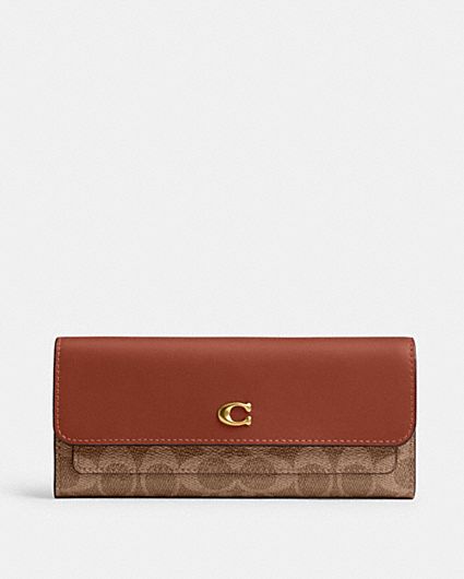 COACH® ME | Essential Slim Wallet In Signature Jacquard