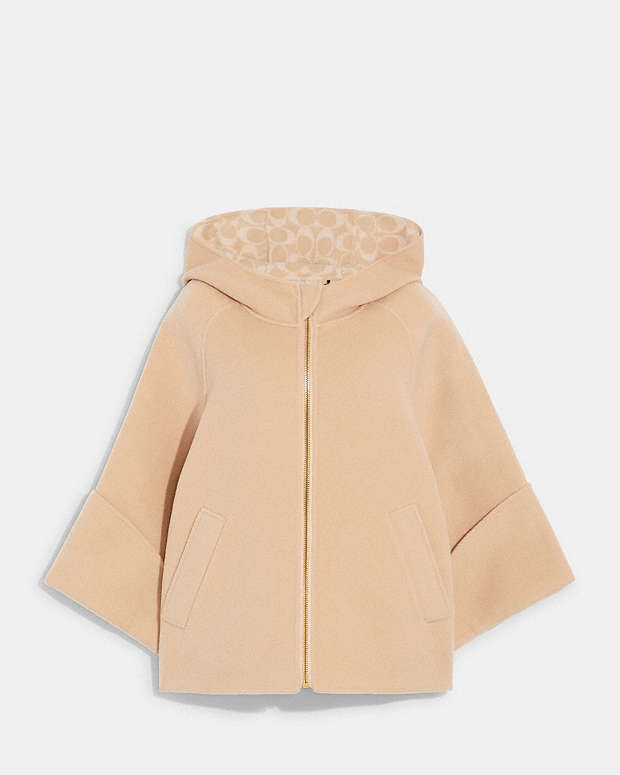 公式】COACH – コーチ | ダブル フェイス エキスペリメンタル ケープ