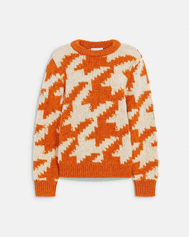 公式】COACH – コーチ | ハウンドトゥース セーター