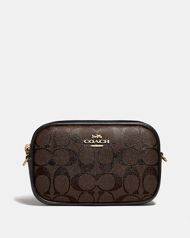 コンバーチブル ベルト バッグ シグネチャー キャンバス ミニバッグ&お