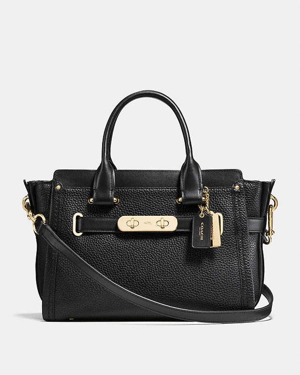 公式】COACH – コーチ | コーチ スワッガー キャリーオール 27 ペブル