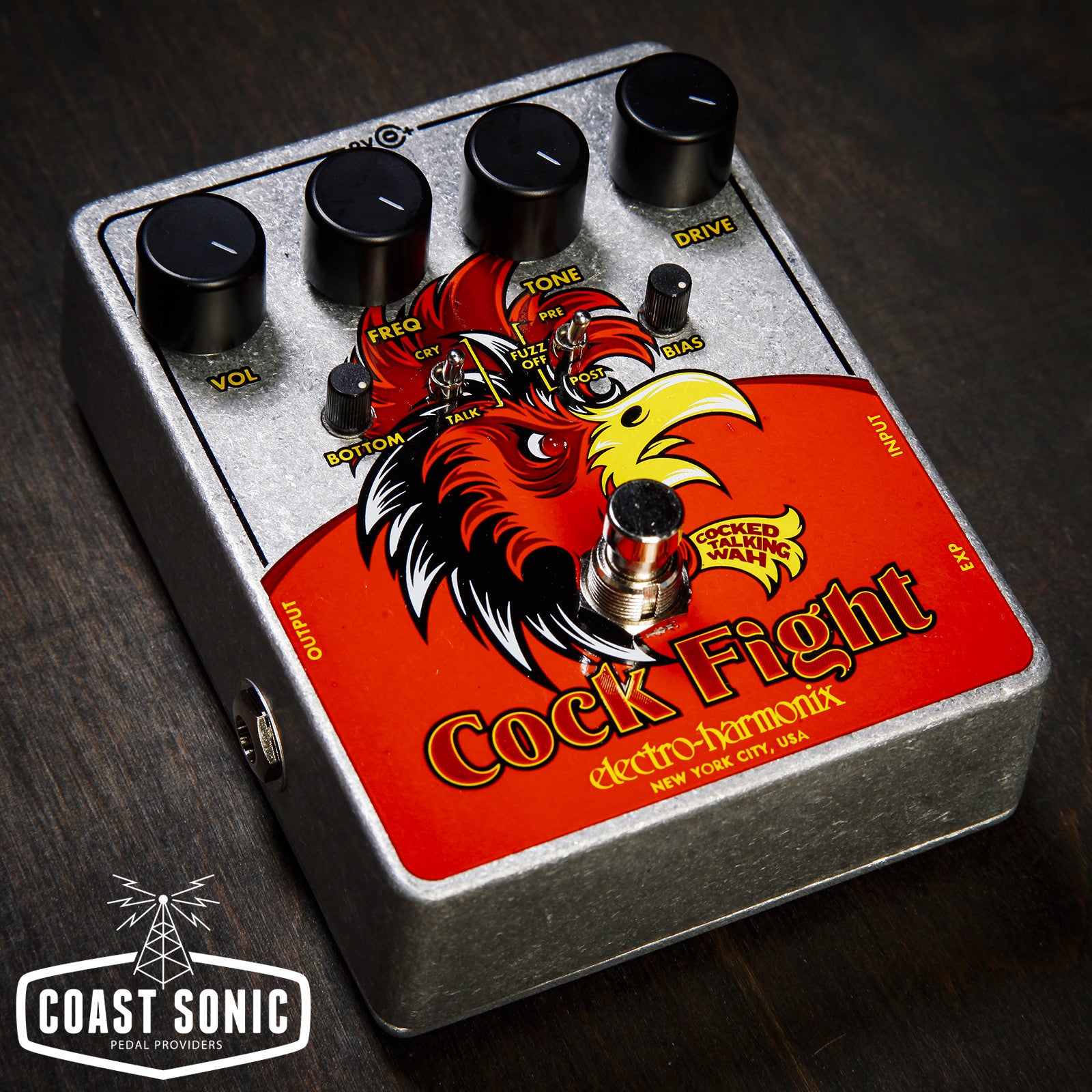 Electro-Harmonix Cock Fight Cocked Talking Wah/Fuzz