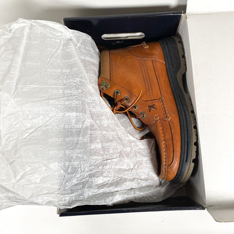 Vintage 90's Polo Sport Ralph Lauren Redway Leather Boots