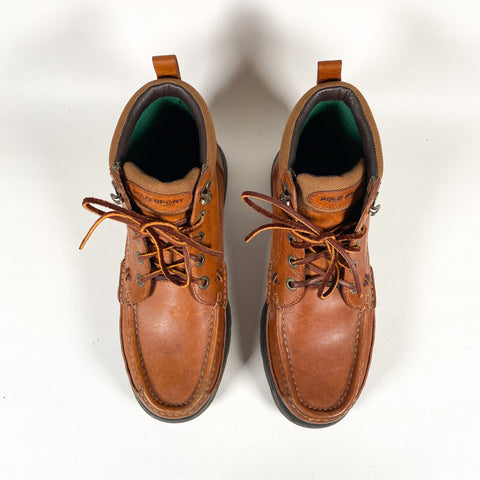 Vintage 90's Polo Sport Ralph Lauren Redway Leather Boots