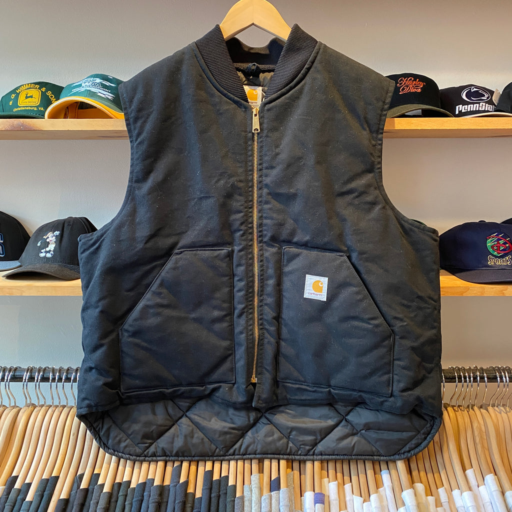 Vintage 2002 Carhartt V01 BLK Black Vest – CobbleStore Vintage