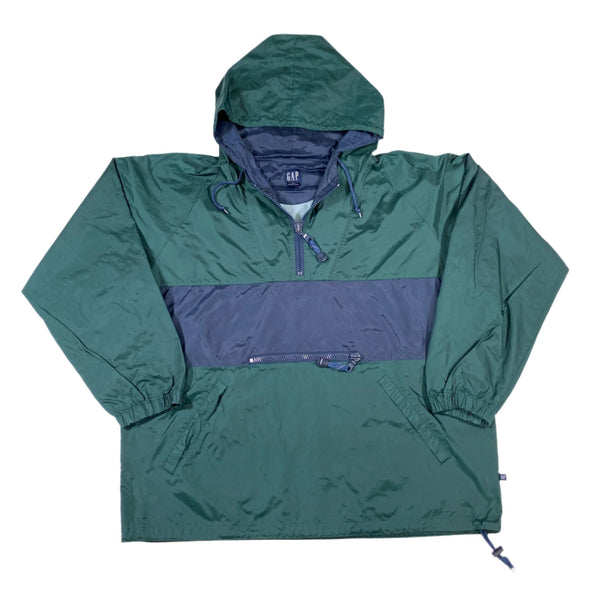 Vintage 90's GAP Colorblock Anorak Windbreaker Jacket