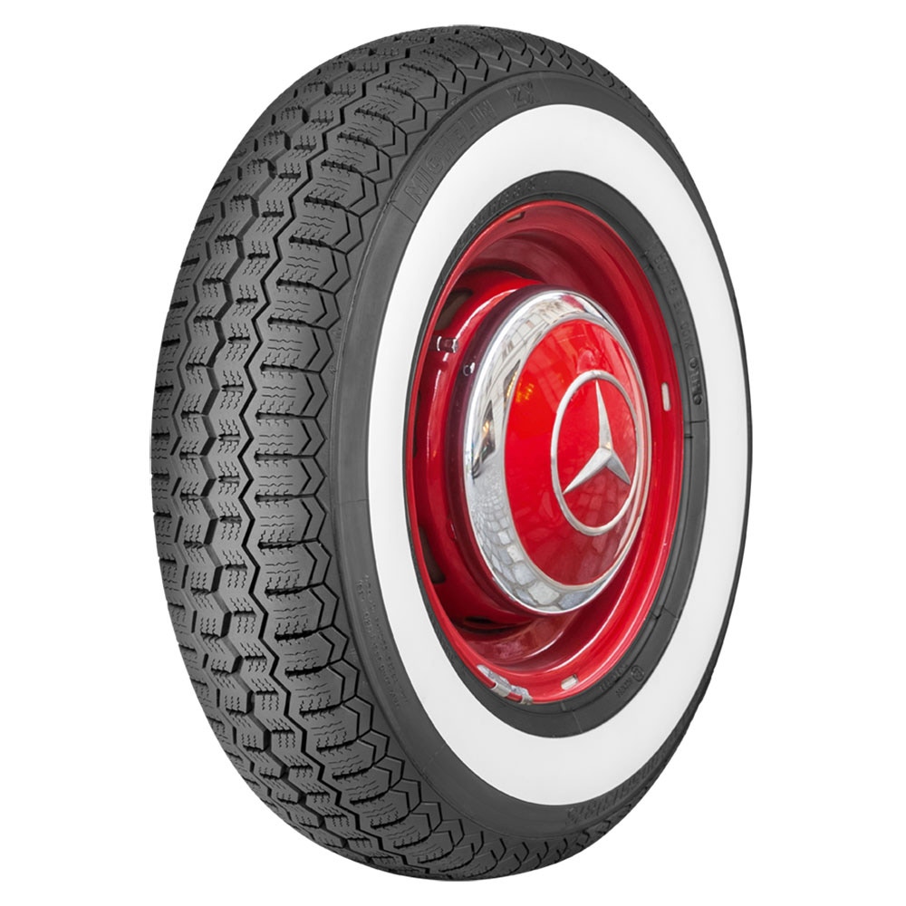 Michelin ZX Narrow Whitewall 640SR13 87S Tire