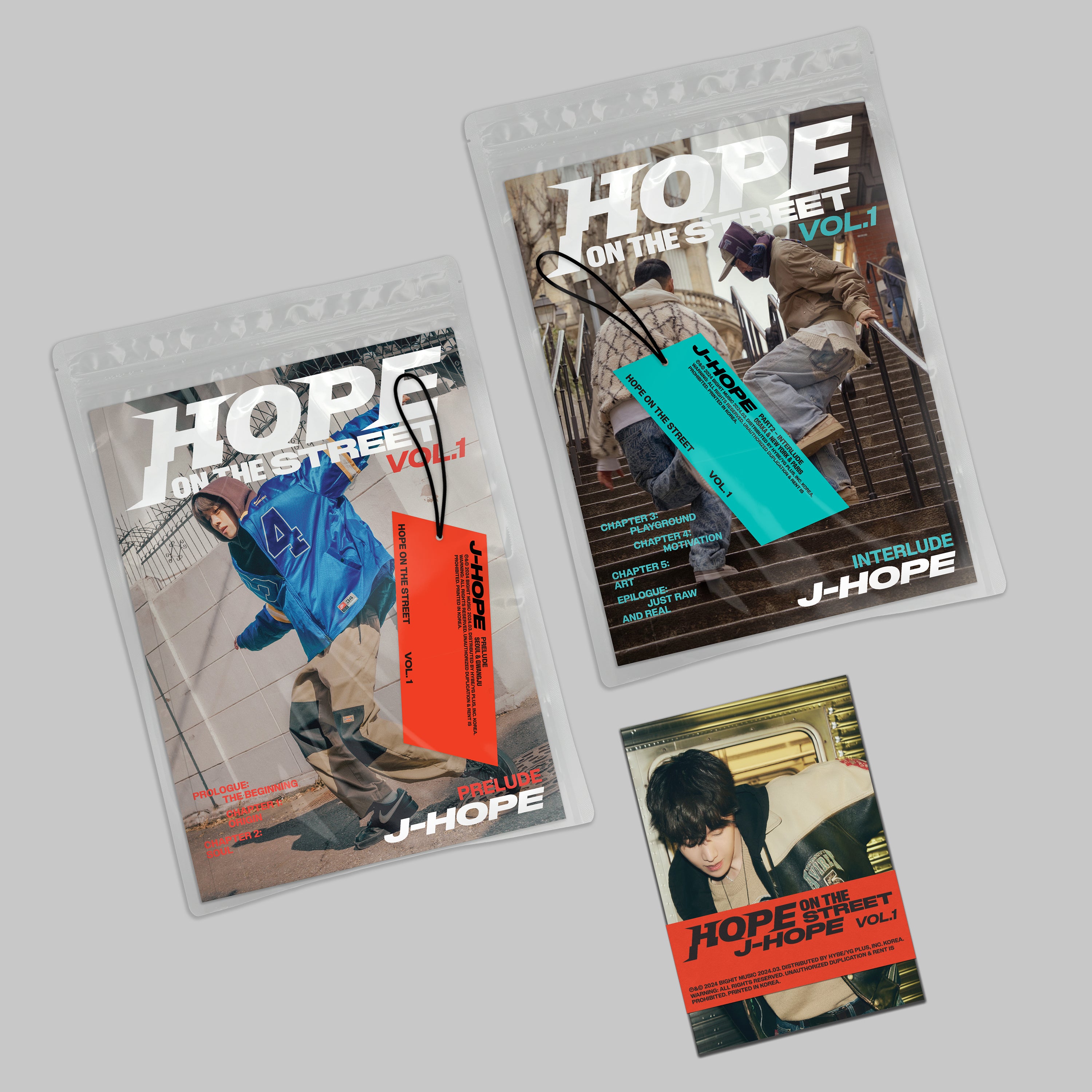 J-HOPE - HOPE ON THE STREET VOL.1 SPECIAL ALBUM WEVERSE SHOP GIFT