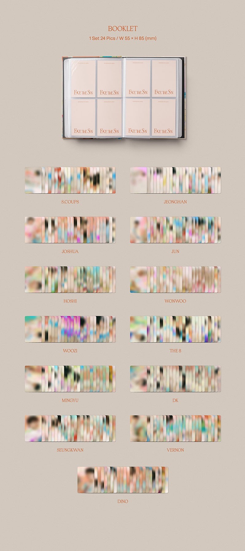 SEVENTEEN - 4TH FULL ALBUM FACE THE SUN (CARAT VER.) | COKODIVE