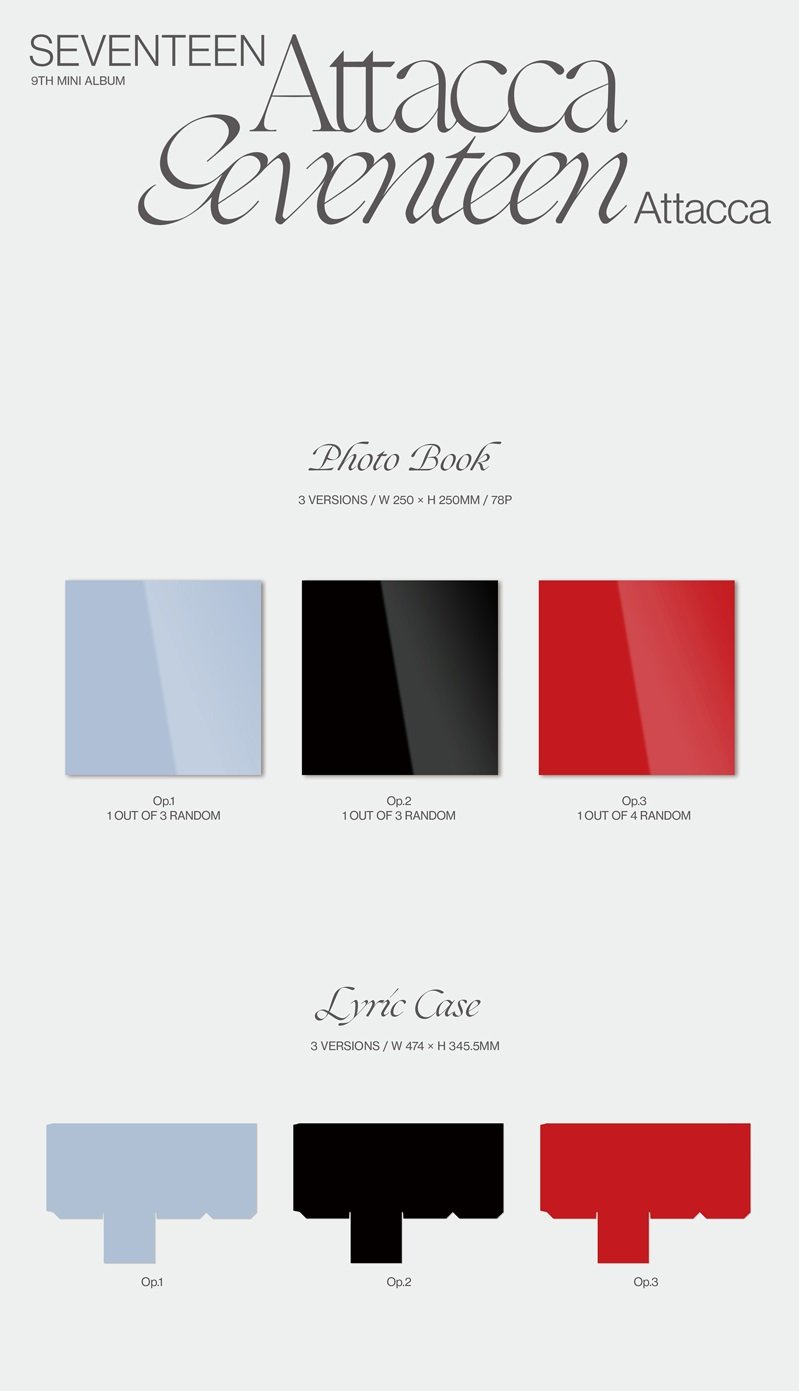 SEVENTEEN - 9TH MINI ALBUM ATTACCA | COKODIVE