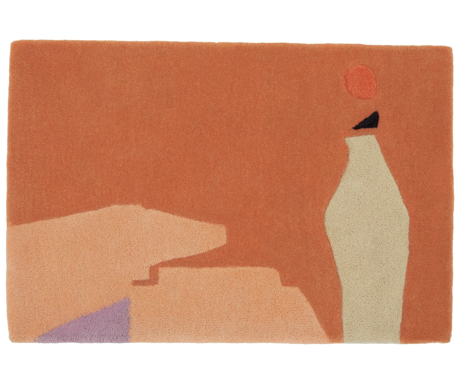 Cold Picnic | Red Sea Wool Rug