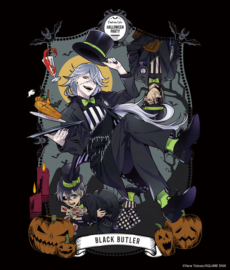 黒執事ファントムカフェ × 原宿AREA-Q 10/1-10/31 コラボカフェ開催!!