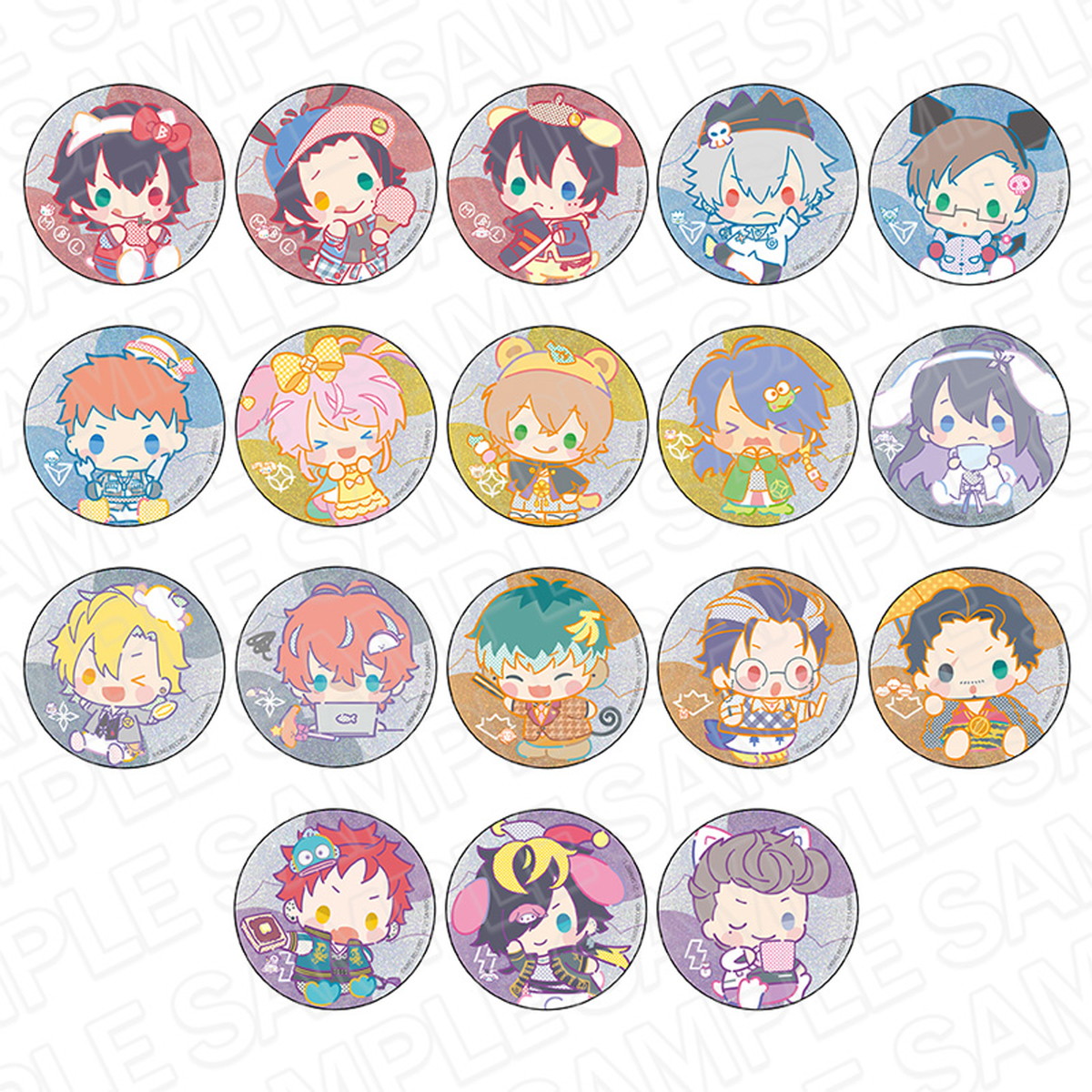 ヒプノシスマイク × サンリオ 各ディビジョンのコラボグッズ 2月下旬発売