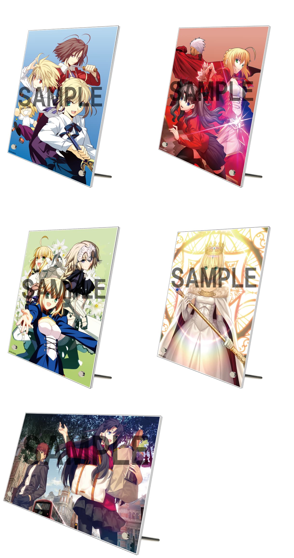 TYPE-MOONエース 表紙イラストを使用した15周年記念グッズ 10月発売!