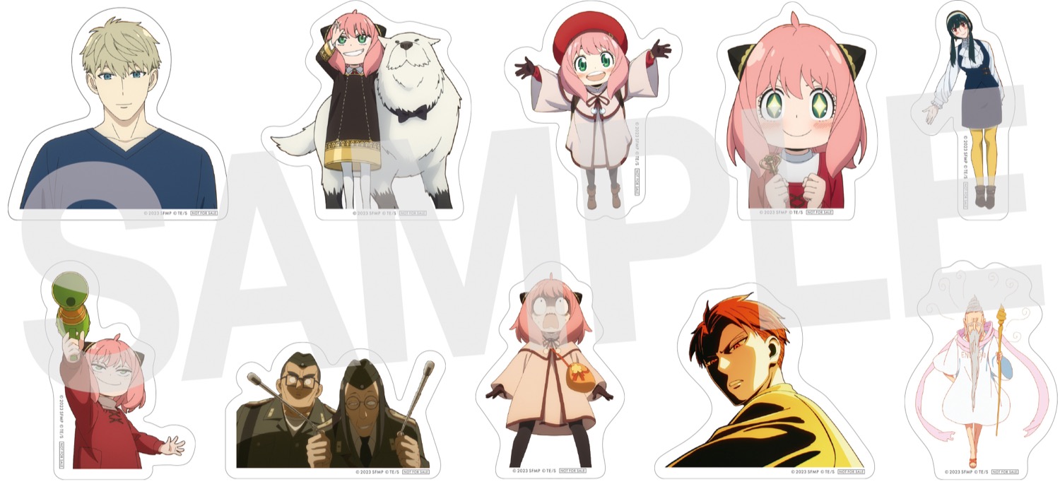 映画 スパイファミリー 入場者特典第3弾 “シールセット” 2月10日より配布!