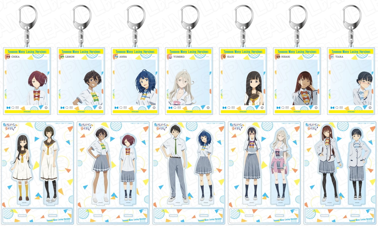 負けヒロインが多すぎる! 八奈見・焼塩・志喜屋らの新作グッズ 4月発売!