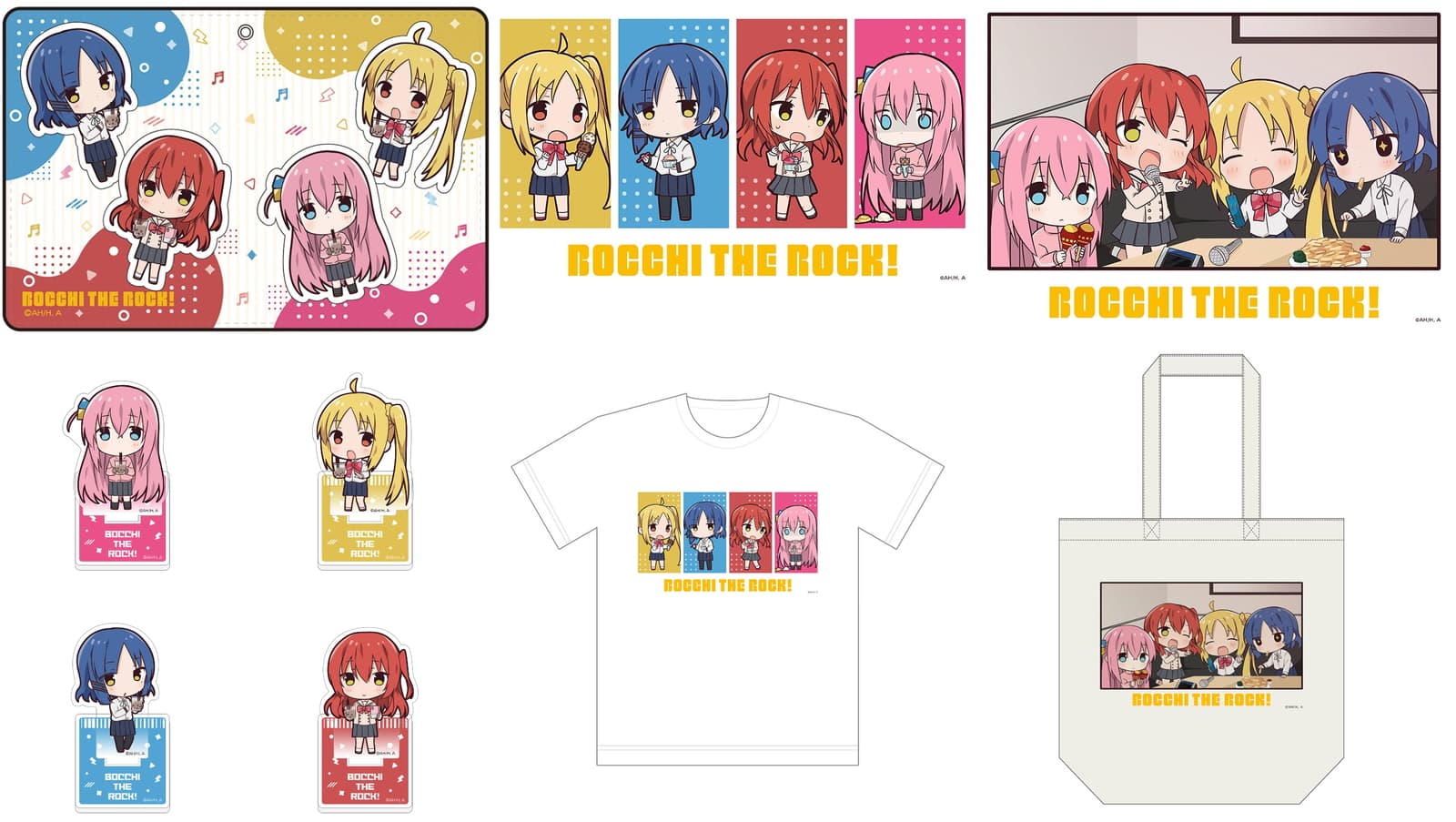 ぼっち・ざ・ろっく！ 好評につき “4人で過ごす放課後” グッズ 12月再販!