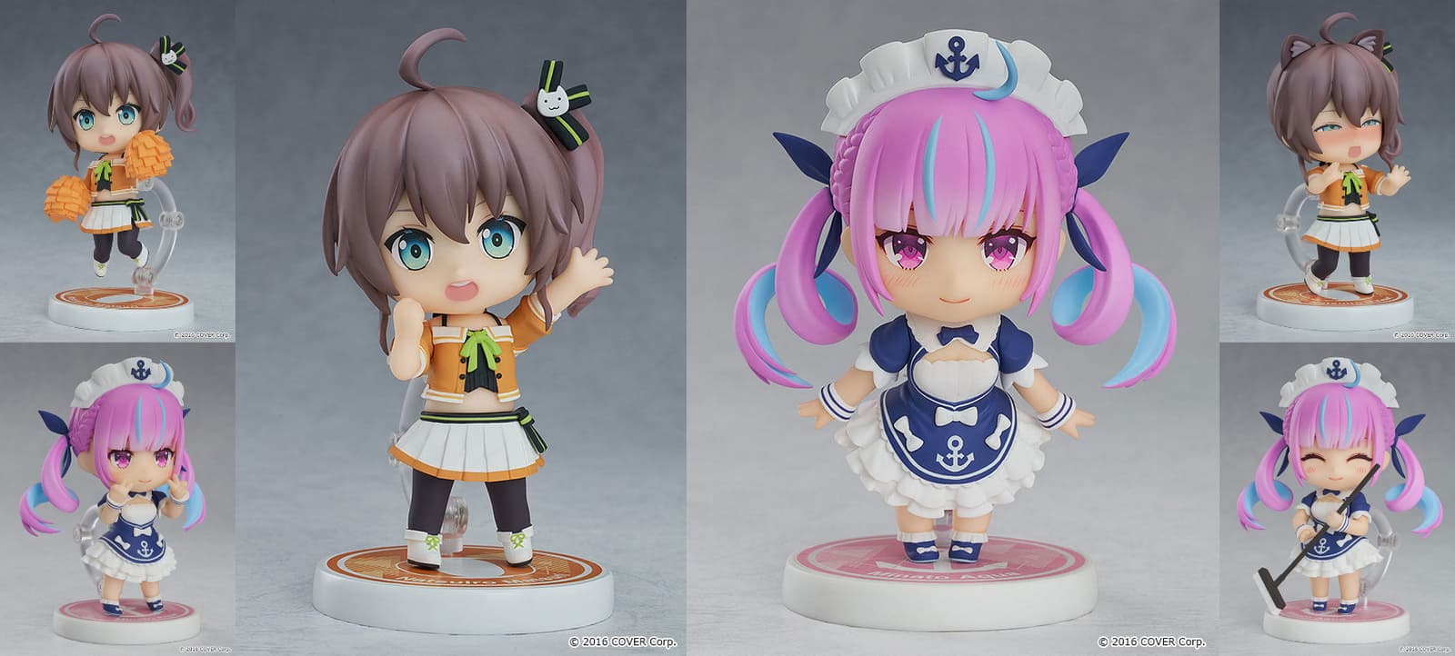 ホロライブ 夏色まつり＆湊あくあ「ねんどろいど」 2024年1月再販決定!