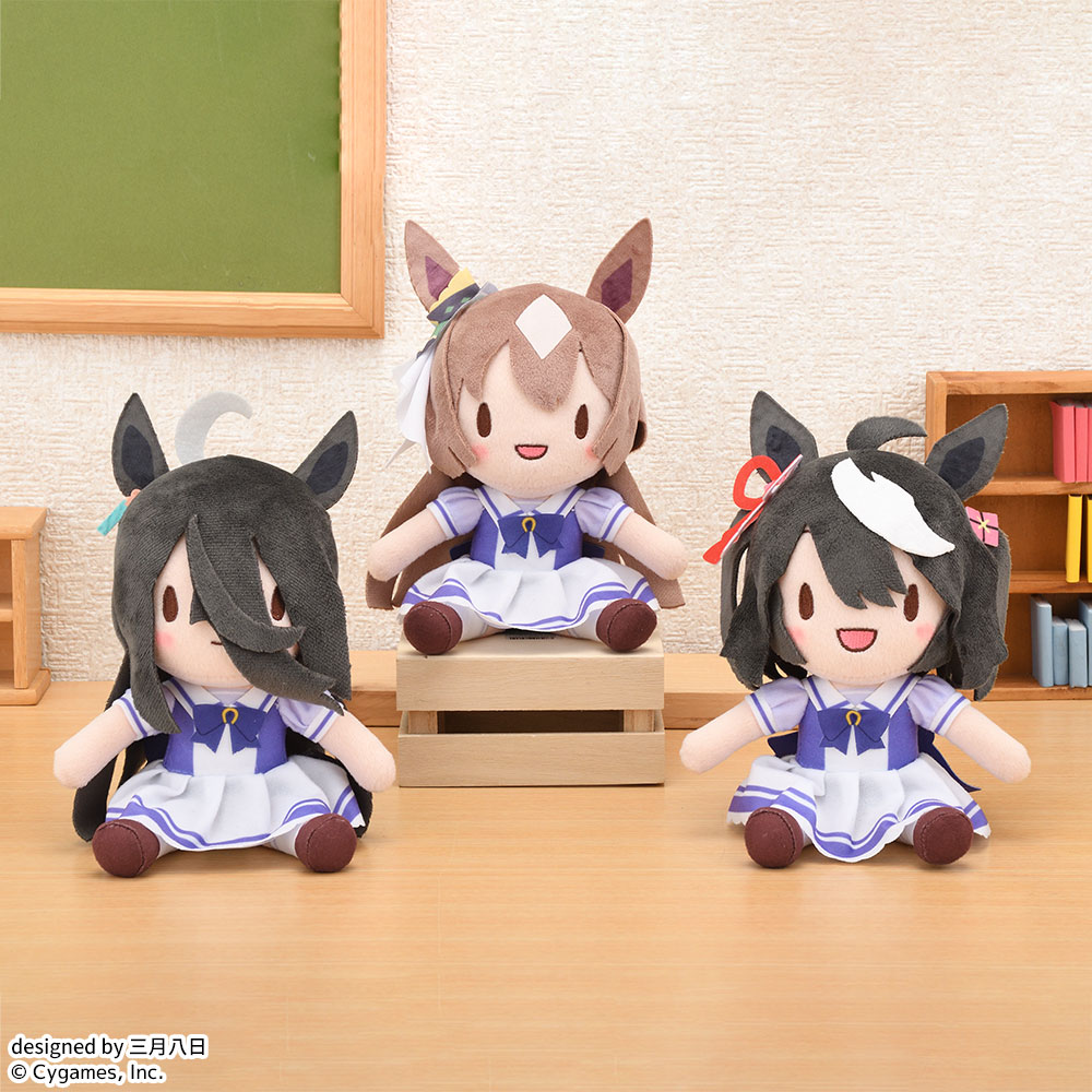 ウマ娘 × セガプライズ「ふわぷち ぬいぐるみ」 6月14日より順次出走!