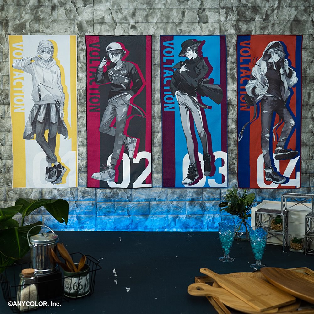 にじさんじ タイトーくじ VOLTACTIONの描き下ろし賞品グッズ解禁!