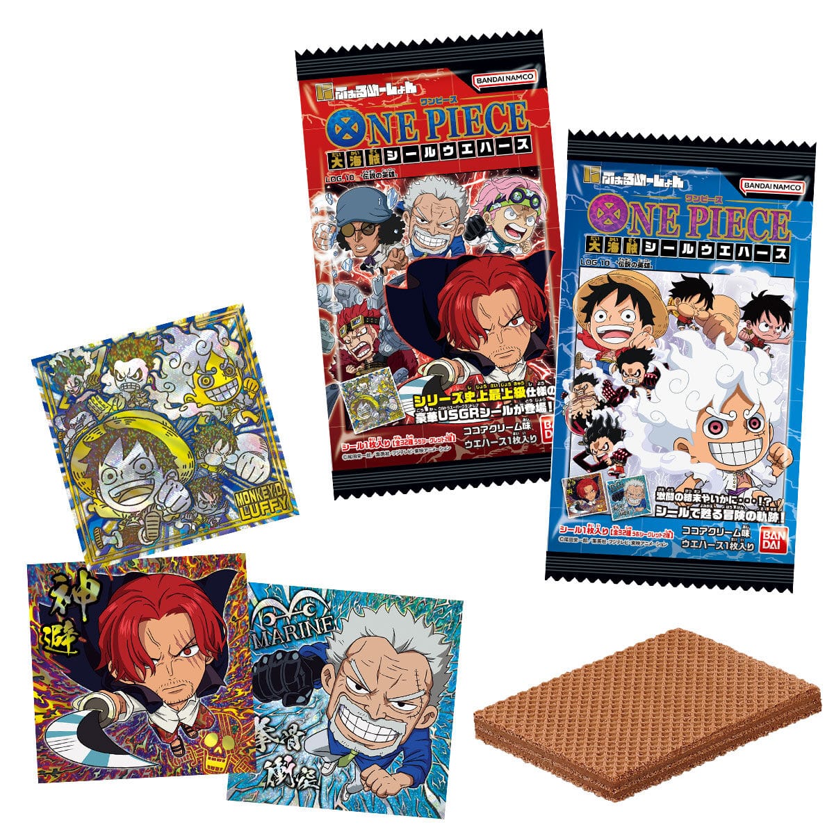 ONE PIECE 大海賊シールウエハースLOG.10 全国に12月16日より発売!
