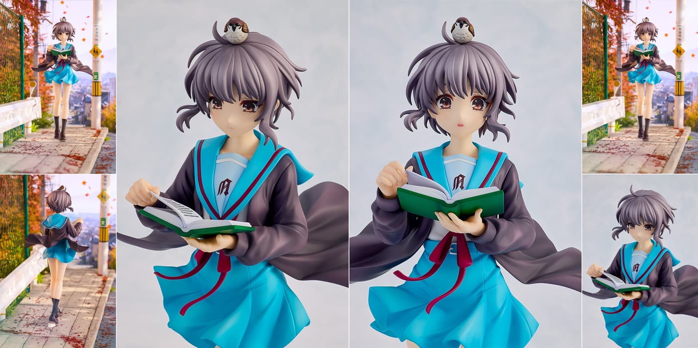 涼宮ハルヒ』長門有希の原作版フィギュア 12月発売! 読書する姿を再現