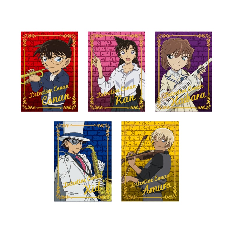 名探偵コナン 音楽シリーズに蘭が初登場! 5人が並んだ新作グッズ 7月発売