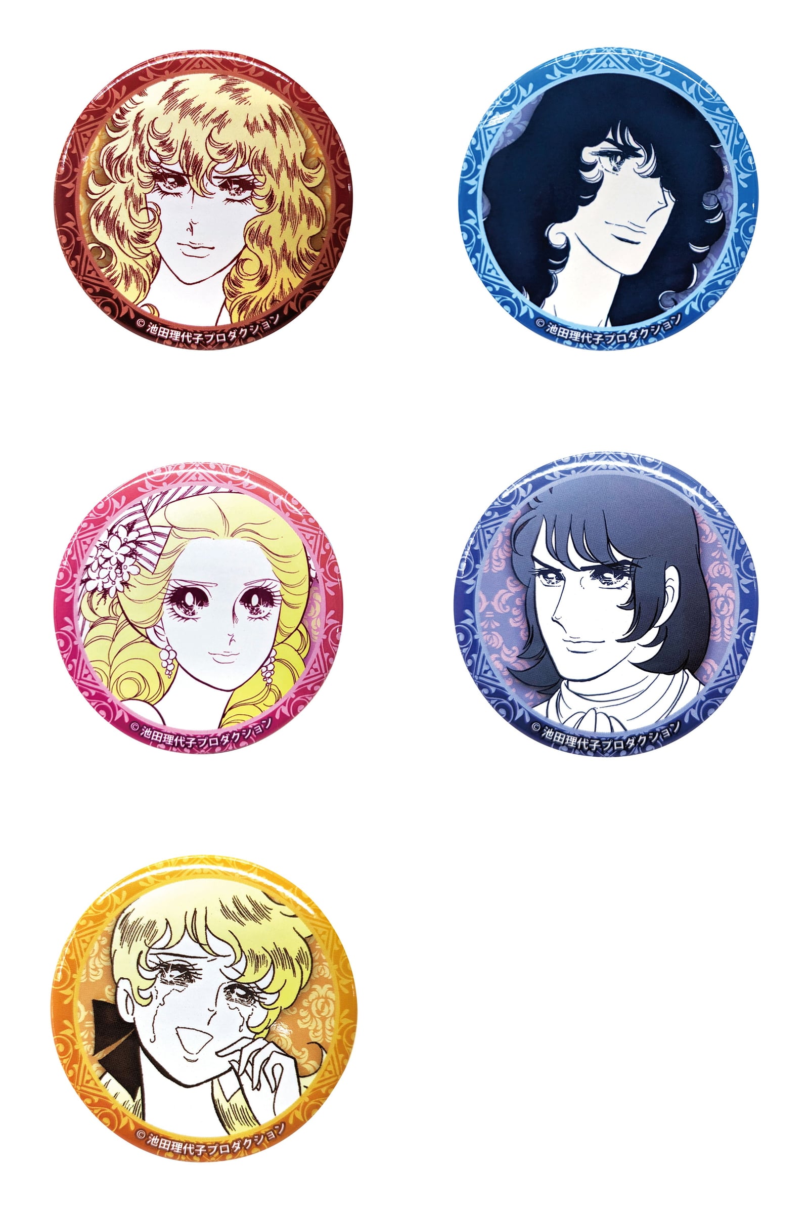 ベルばら 物語を彩るオスカルらの原作コマを使用した人気グッズ 6月再販