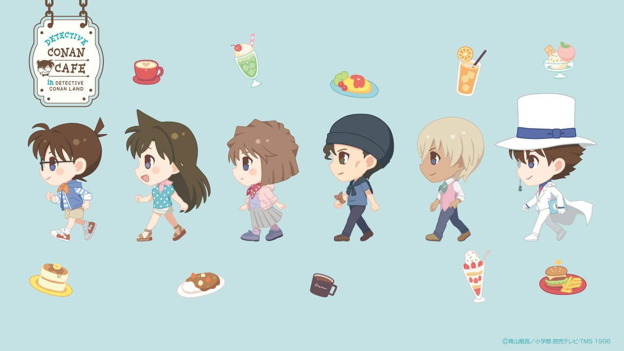 名探偵コナンランド カフェ in 渋谷モディ 7月22日よりコラボ開催!