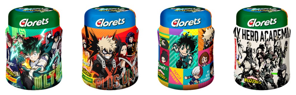 僕のヒーローアカデミア × クロレッツ 6月7日よりコラボガム新登場!