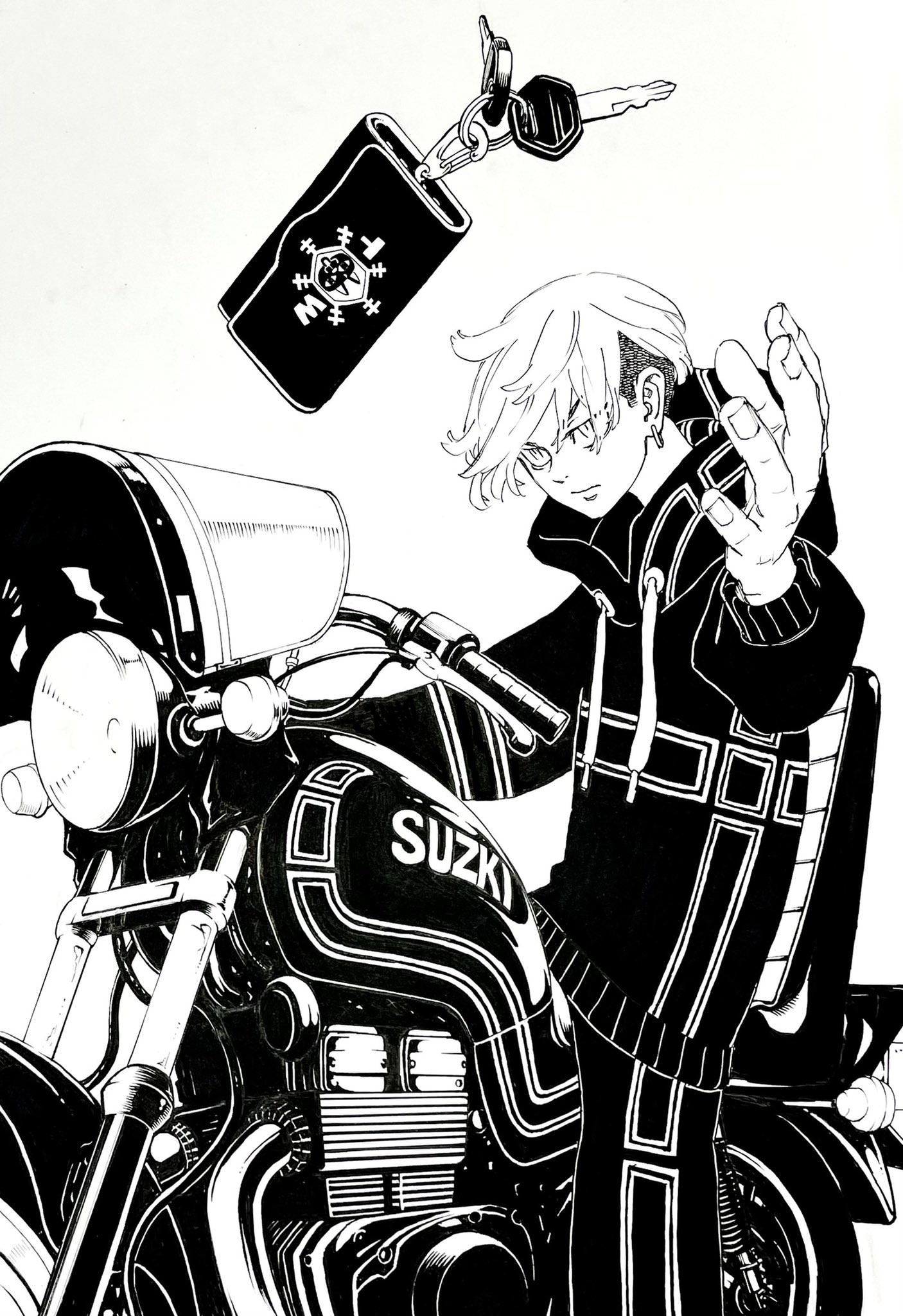 東卍「松野千冬」誕生日記念の和久井健先生描き下ろしイラスト解禁!