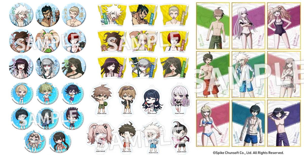 ダンガンロンパ セリフ缶バッジなど人気グッズがBOXで再登場! 1月再販