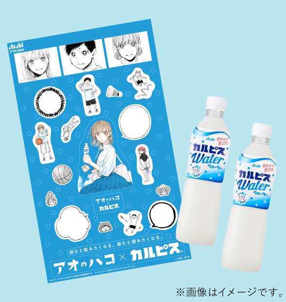 アオのハコ × カルピス 11月28日より順次 甘ずっぱすぎるコラボ実施