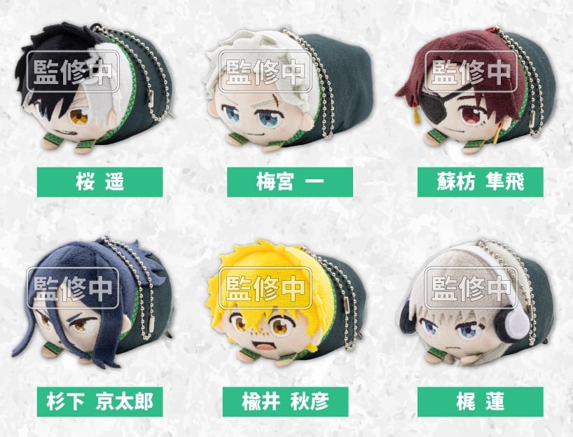 WIND BREAKER 桜遥ら 積んで飾れる「もちころりん (全6種)」10月発売!