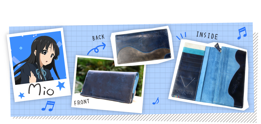 アニメ「けいおん！」本革長財布5種 12月16日より予約受付開始！