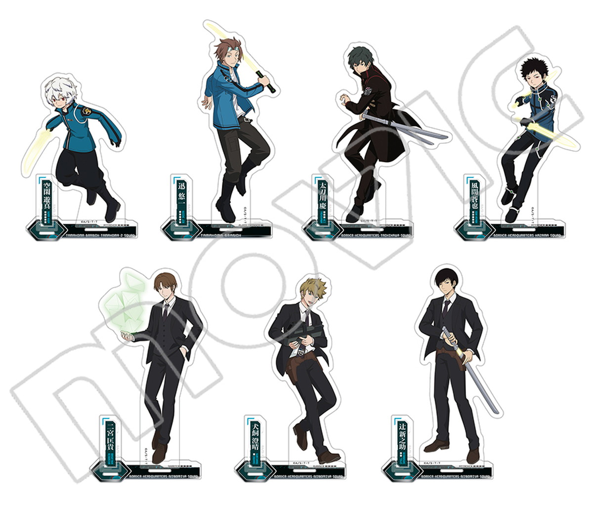 ワールドトリガー ボーダー入隊記念タオル・アクキー&スタンド 登場!!