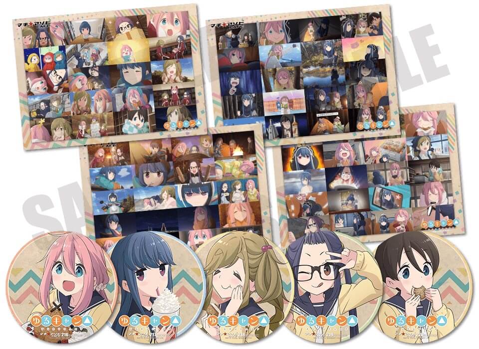 TVアニメ「ゆるキャン△」× マチアソビカフェ全国4店舗 6/12-7/29 開催!!