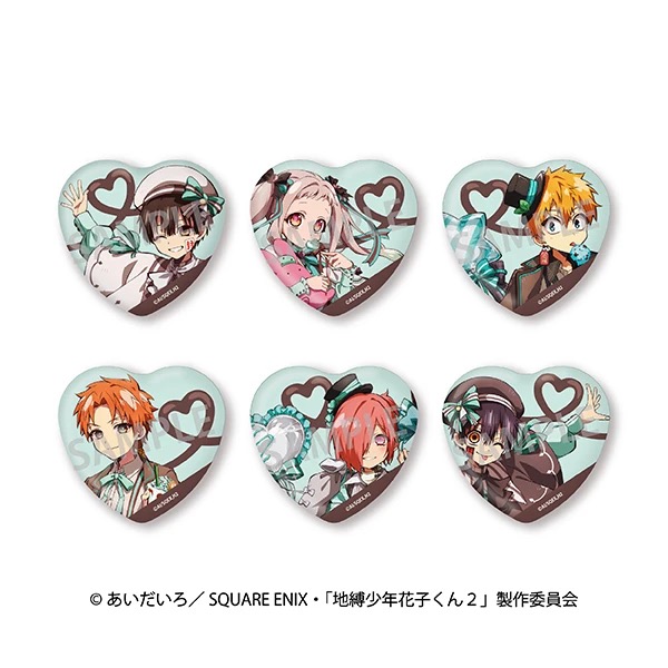 地縛少年花子くん 花子くん 缶バッジ プリンセスカフェ 20点 地縛少年