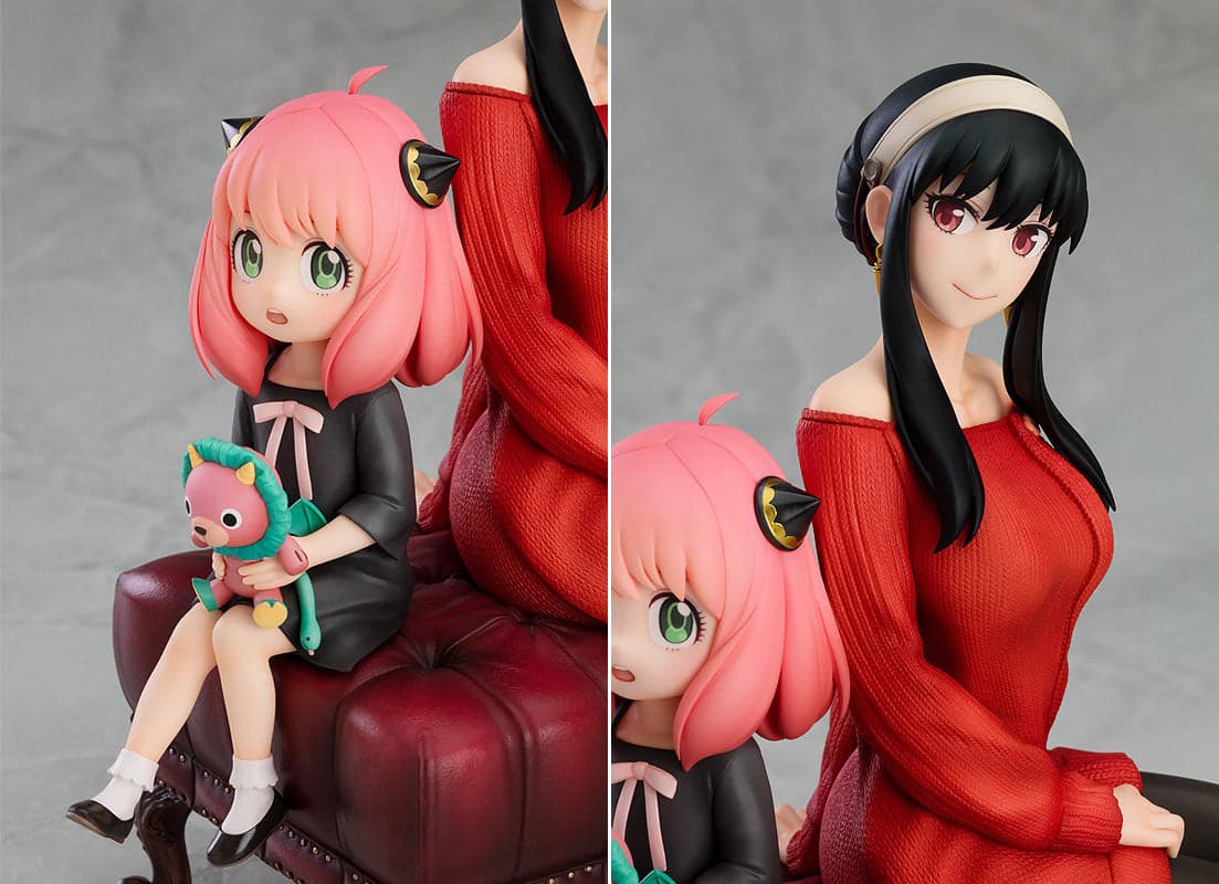 SPY×FAMILY アーニャ&ヨルがちょこんと腰掛けたフィギュア 予約受付中